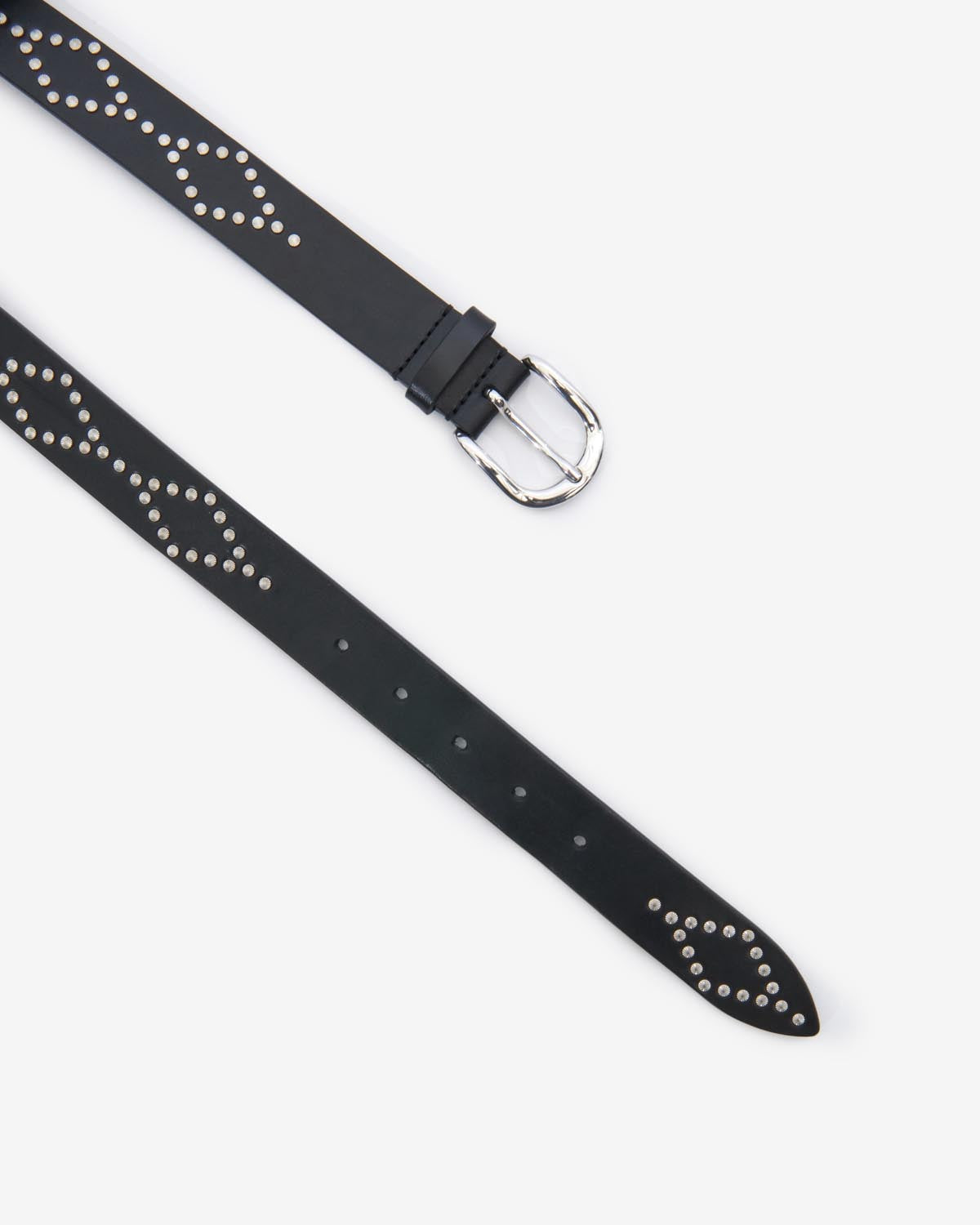 Liliana belt Woman Black and silver 2