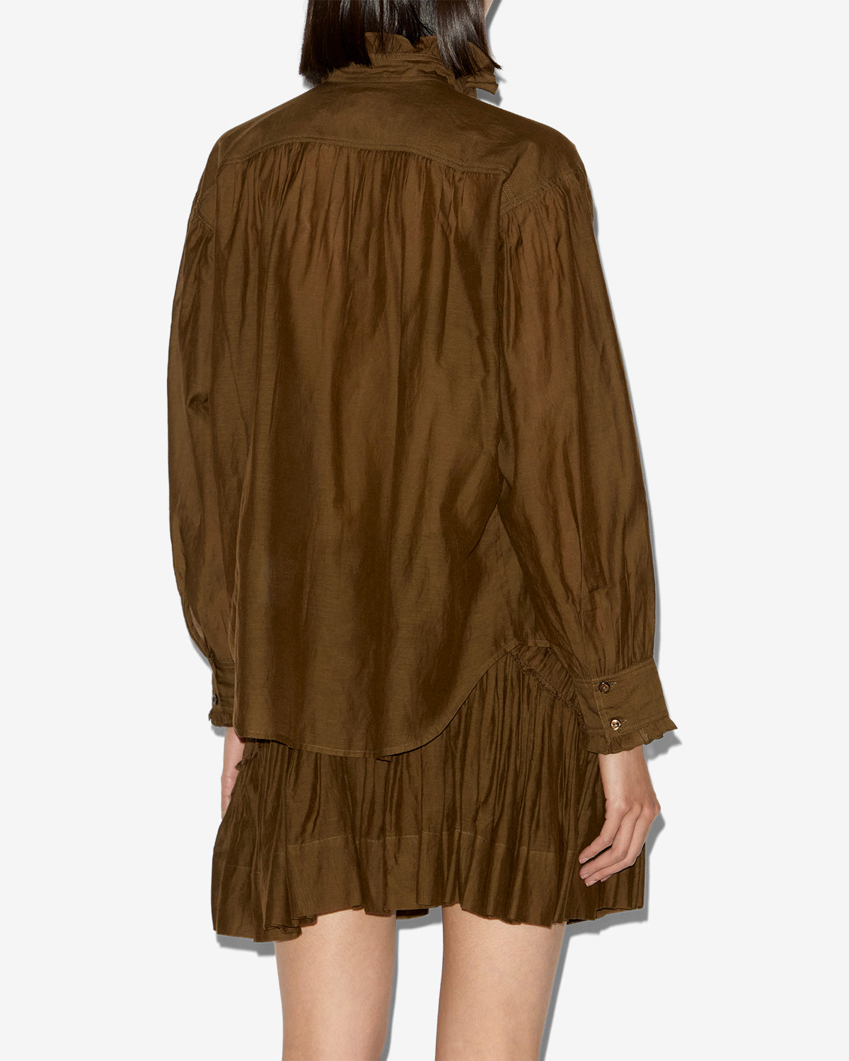 Top pamias Woman Dark khaki 3