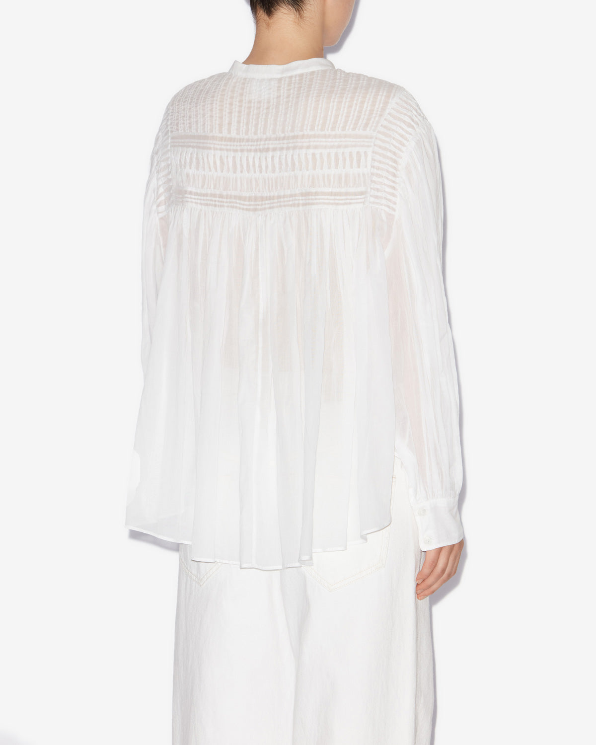 Blouse plalia Woman Blanc 3
