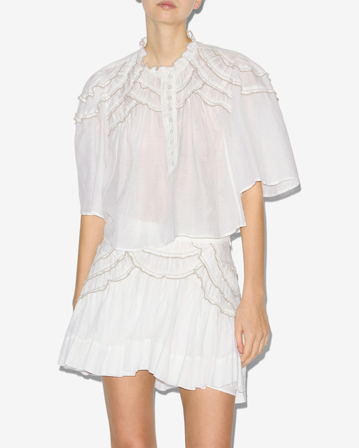 Carmen top Woman White 2
