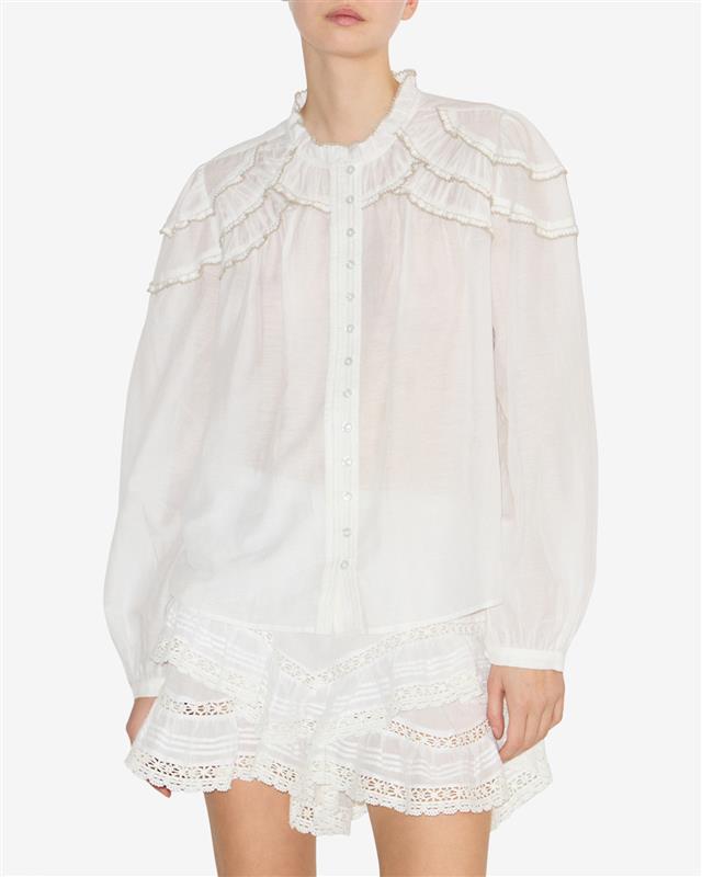 Christa blouse Woman White 4