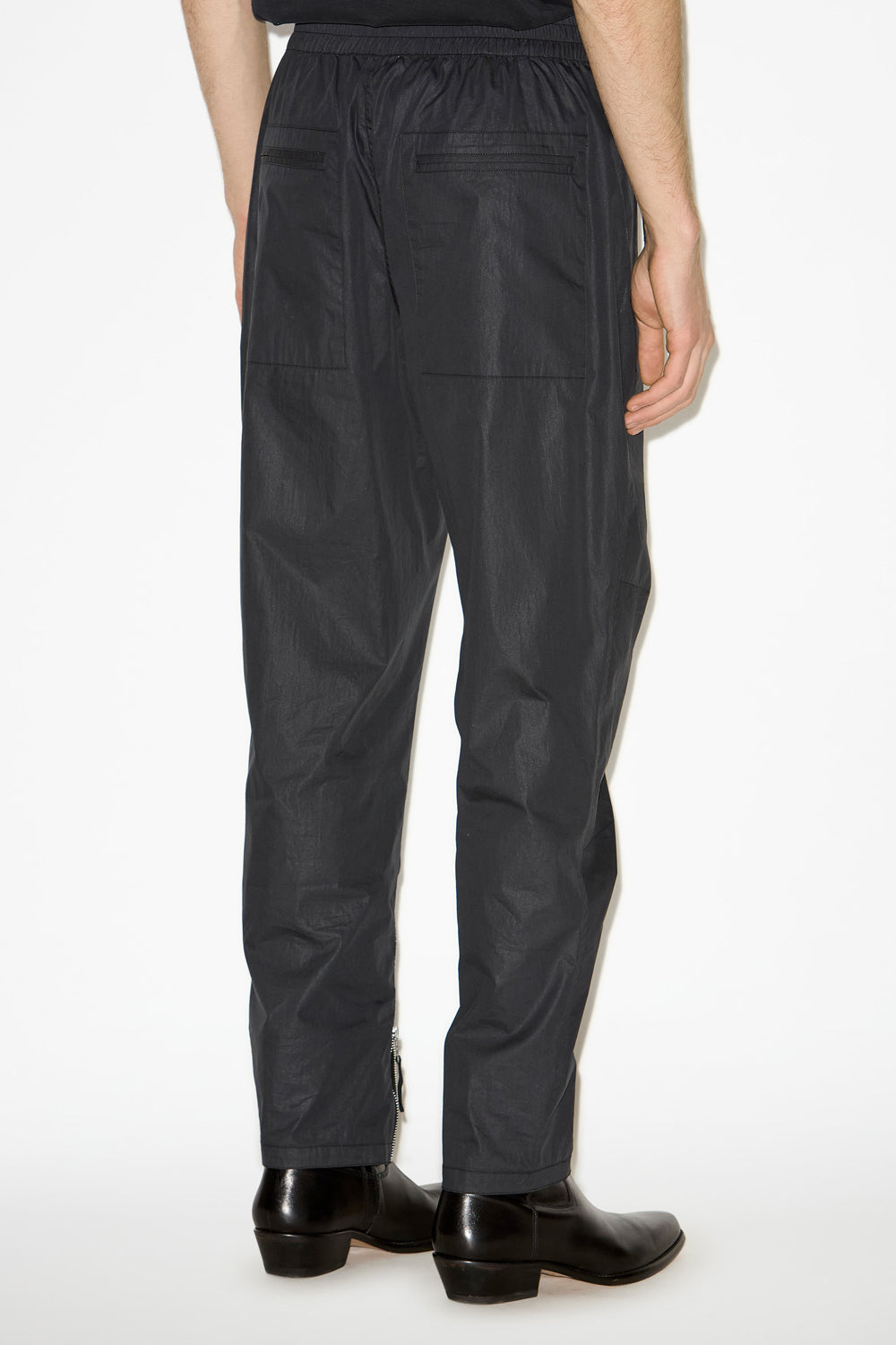 Pantalón yilsen con cremalleras - Negro lavado - Man - 5