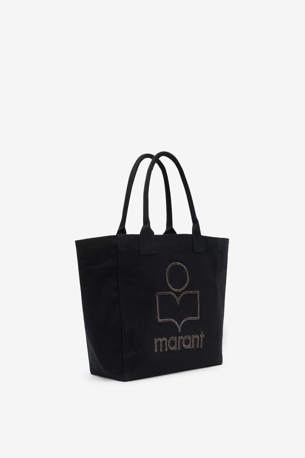 Small yenky cotton bag with logo - Black - Woman - 5