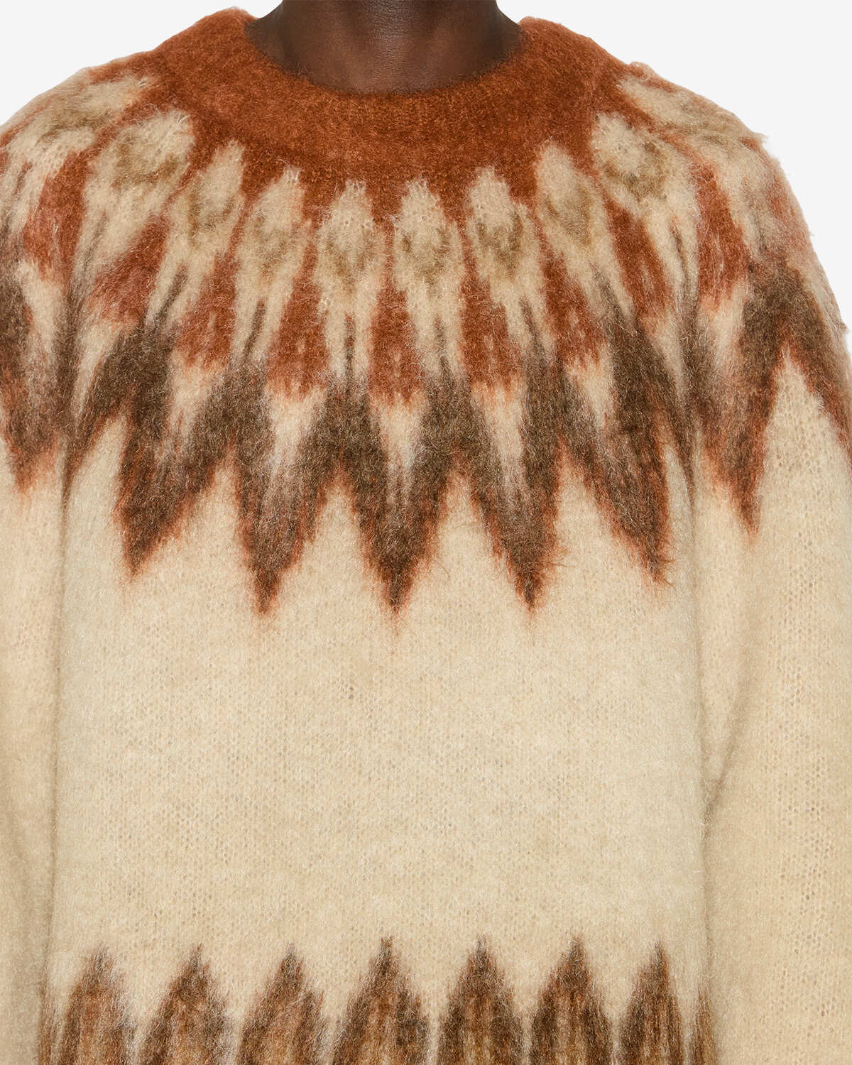 Maglione nicolas Man Arancia 2
