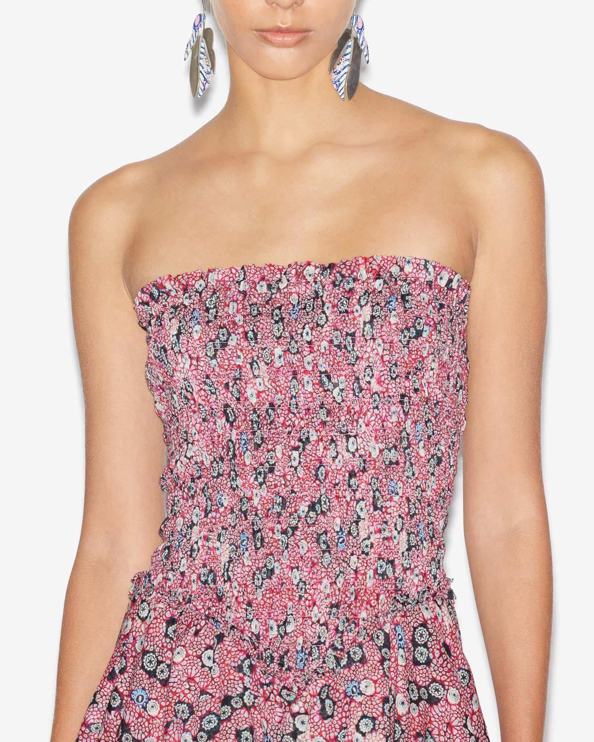 Kleid anka Woman Raspberry-black 2