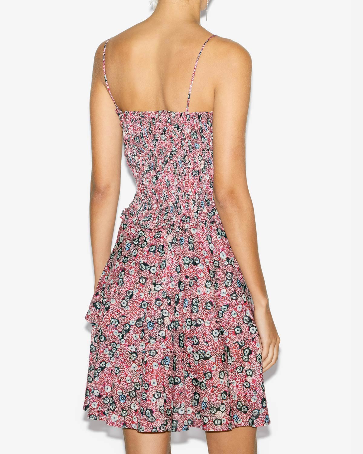 Kleid anka Woman Raspberry-black 3