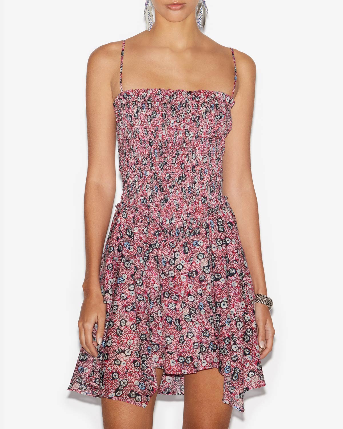 Kleid anka Woman Raspberry-black 5
