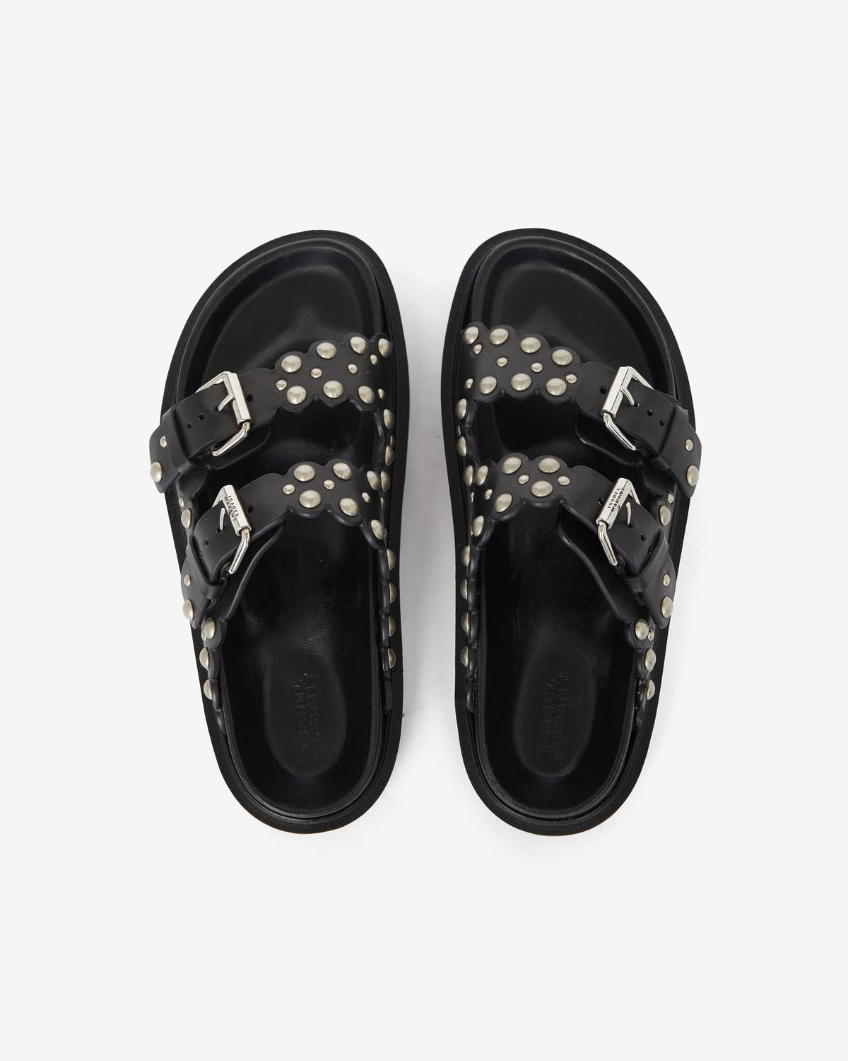 Sandalias lennya Woman Black and silver 1