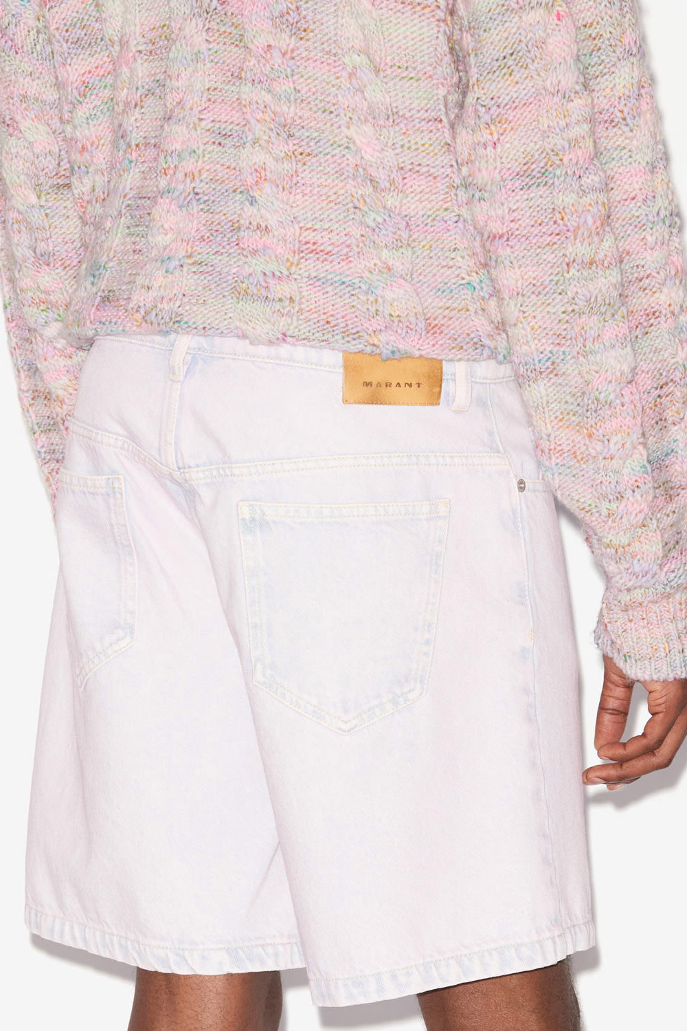 Kurze shorts jerryli aus denim - Lilac - Man - 5