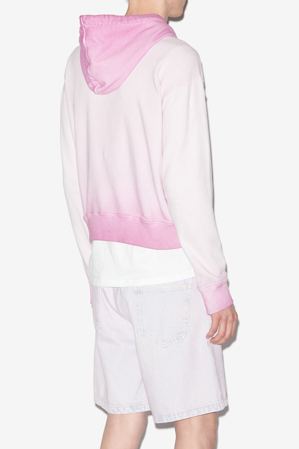 Oversize-sweatshirt mawy aus verwaschener baumwolle - Lilac - Man - 5