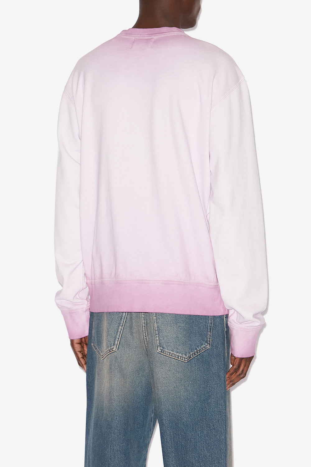 Sweatshirt mikolo aus verwaschener baumwolle - Lilac - Man - 5