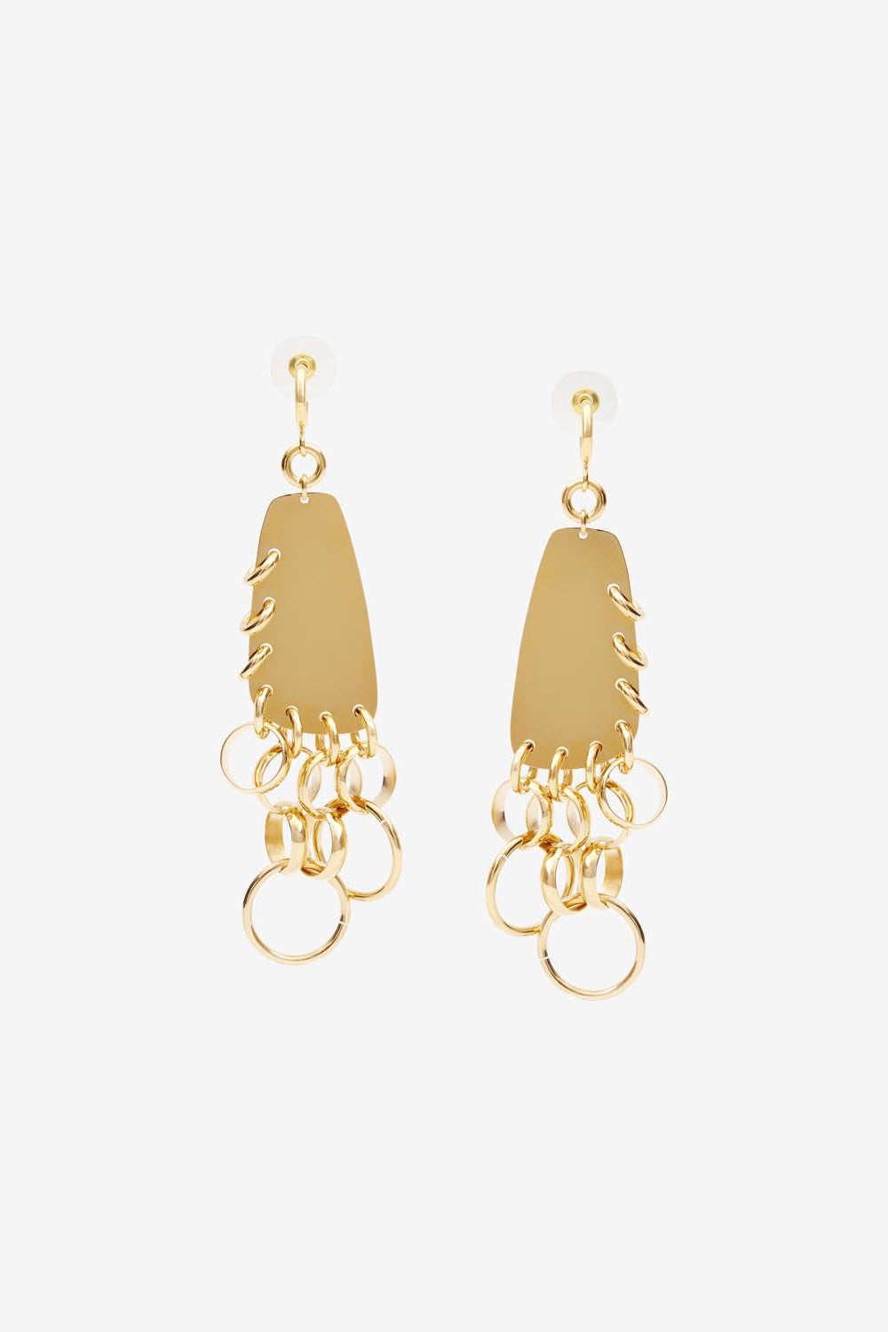 About a girl gold-plated earrings - Gold - Woman - 3
