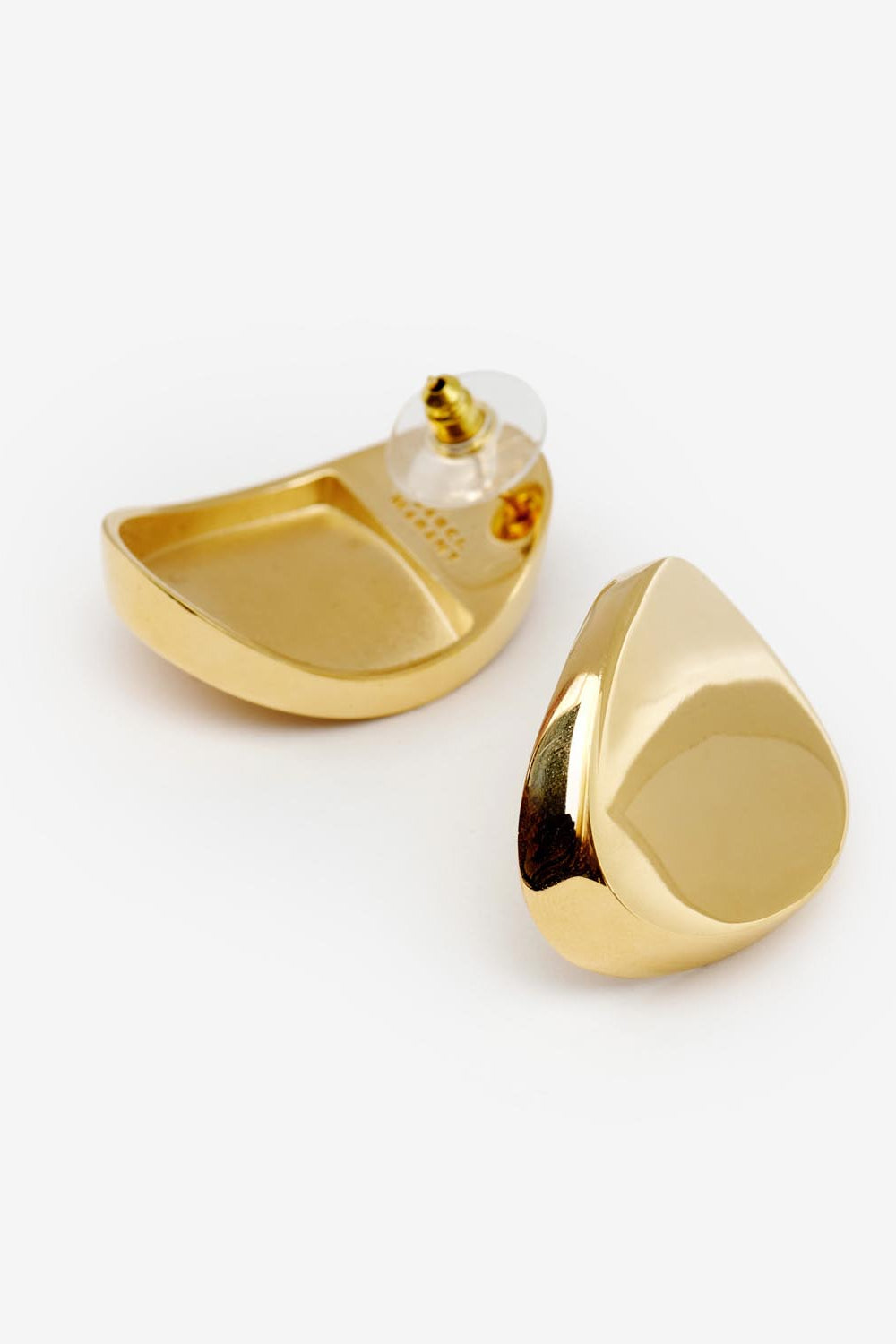 Pendientes curvos ory - Dorado - Woman - 3