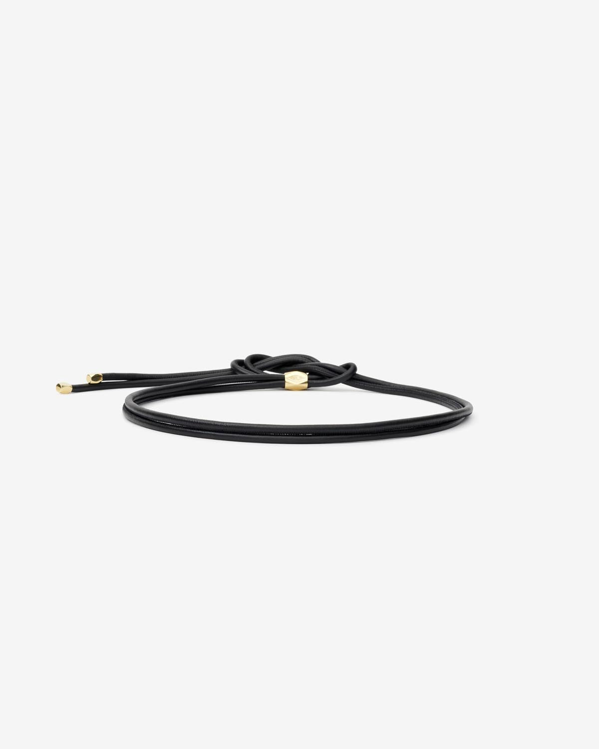 Silvia belt Woman Black and gold 2