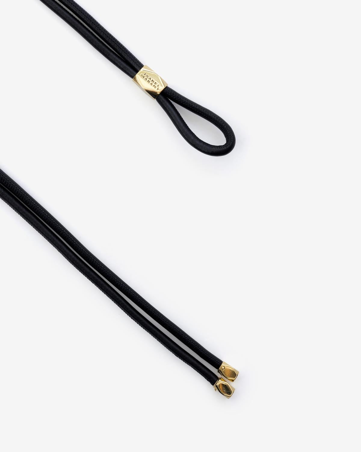 Silvia belt Woman Black and gold 3