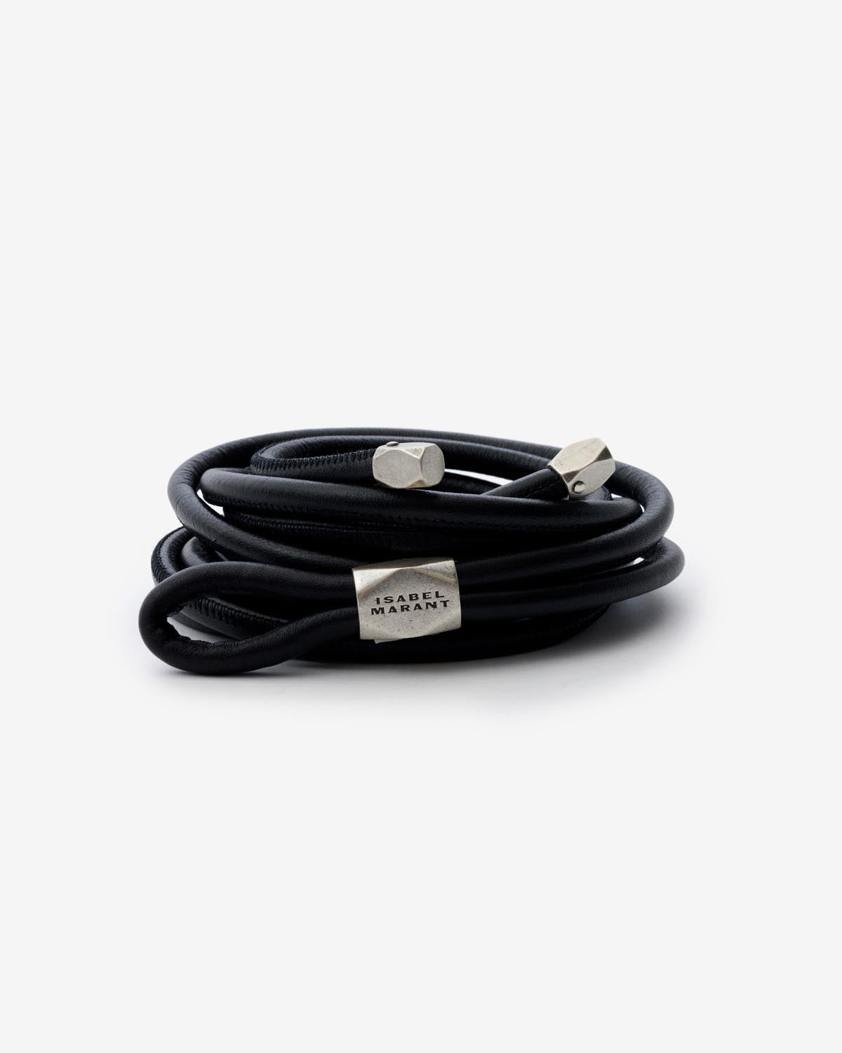 Silvia ベルト Woman Black and silver 5