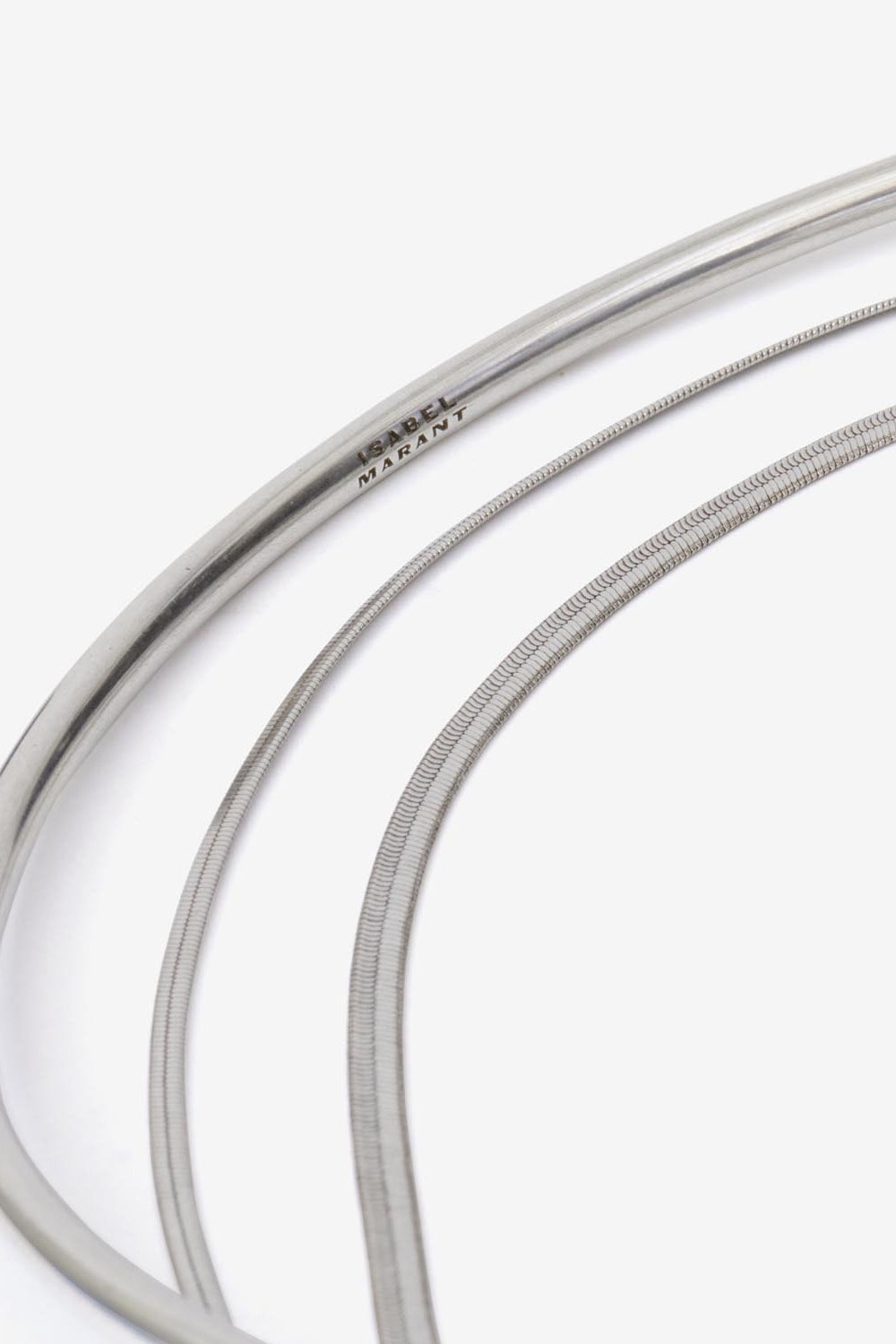 Collier argenté écharpe fascinating - Argent - Woman - 3