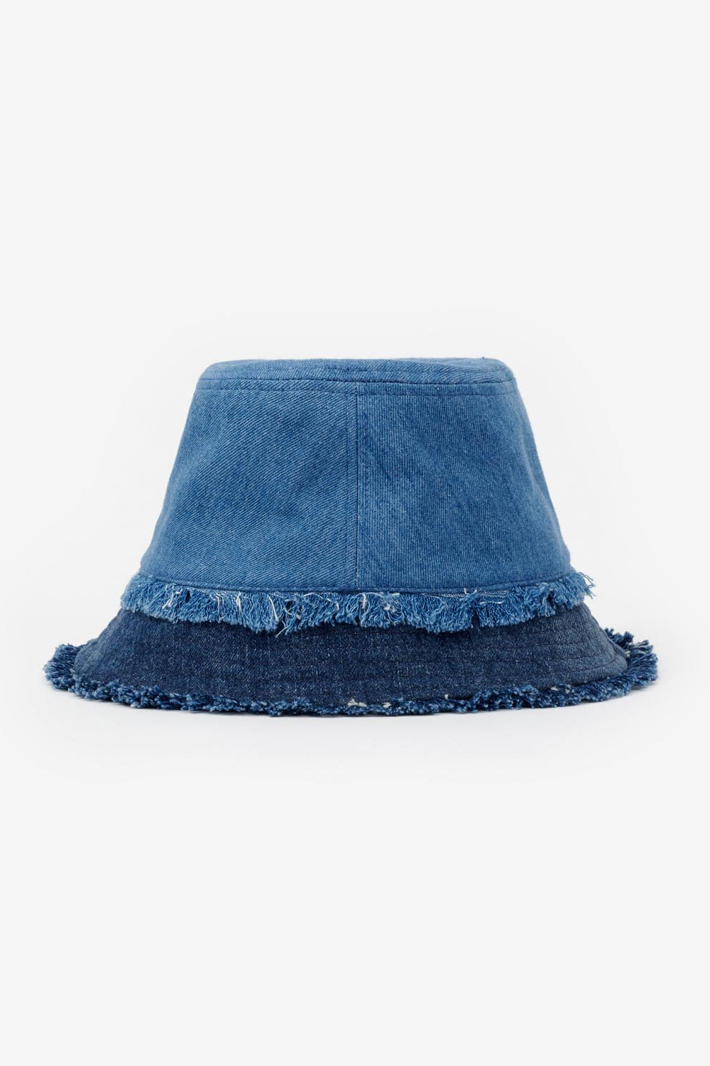 Bergen cotton bucket hat with logo - Blue - Woman - 2