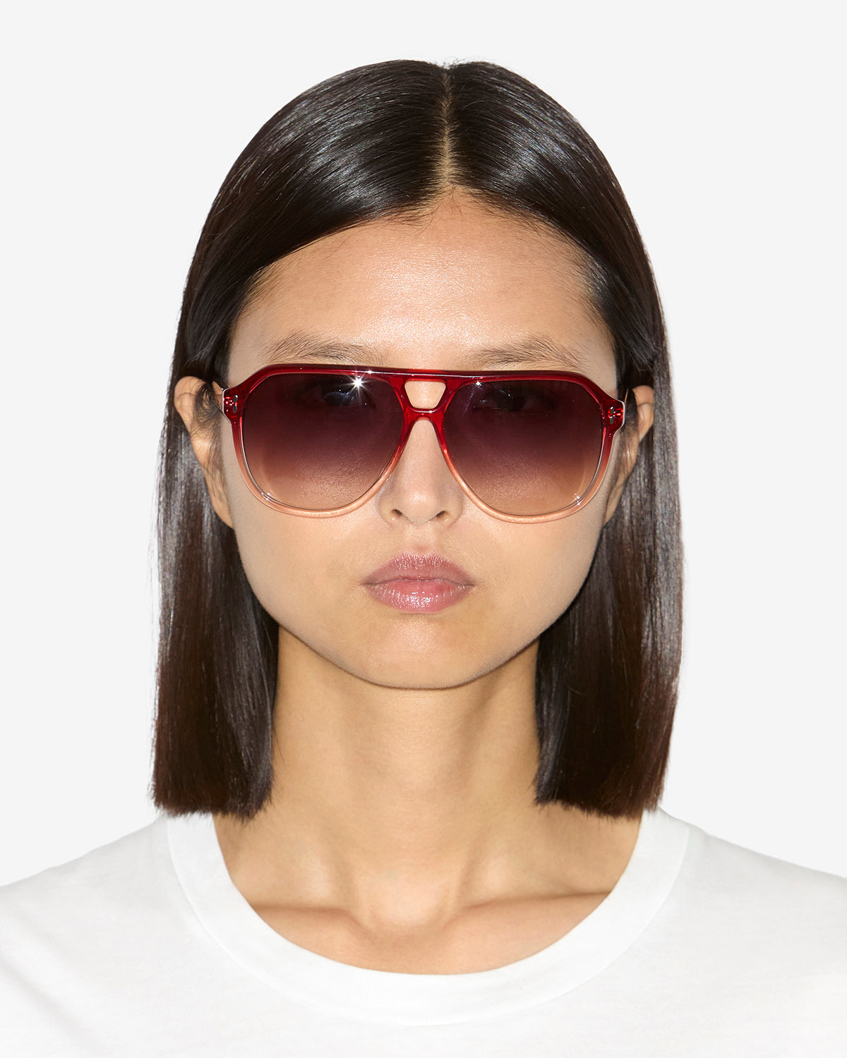 Lunettes aneya Woman Shaded red-pink shaded 3