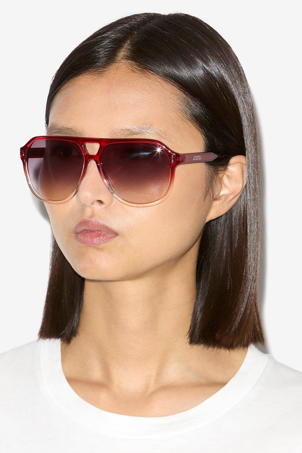 Lunettes de soleil aneya - Shaded red-pink shaded - Woman - 3