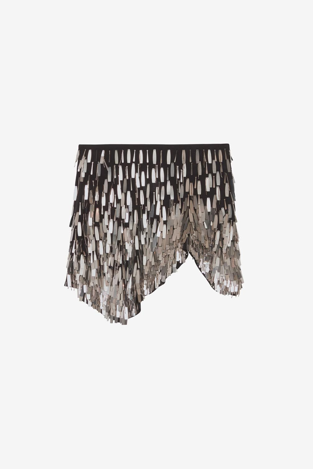 Daina sequin skirt - Black - Woman - 1