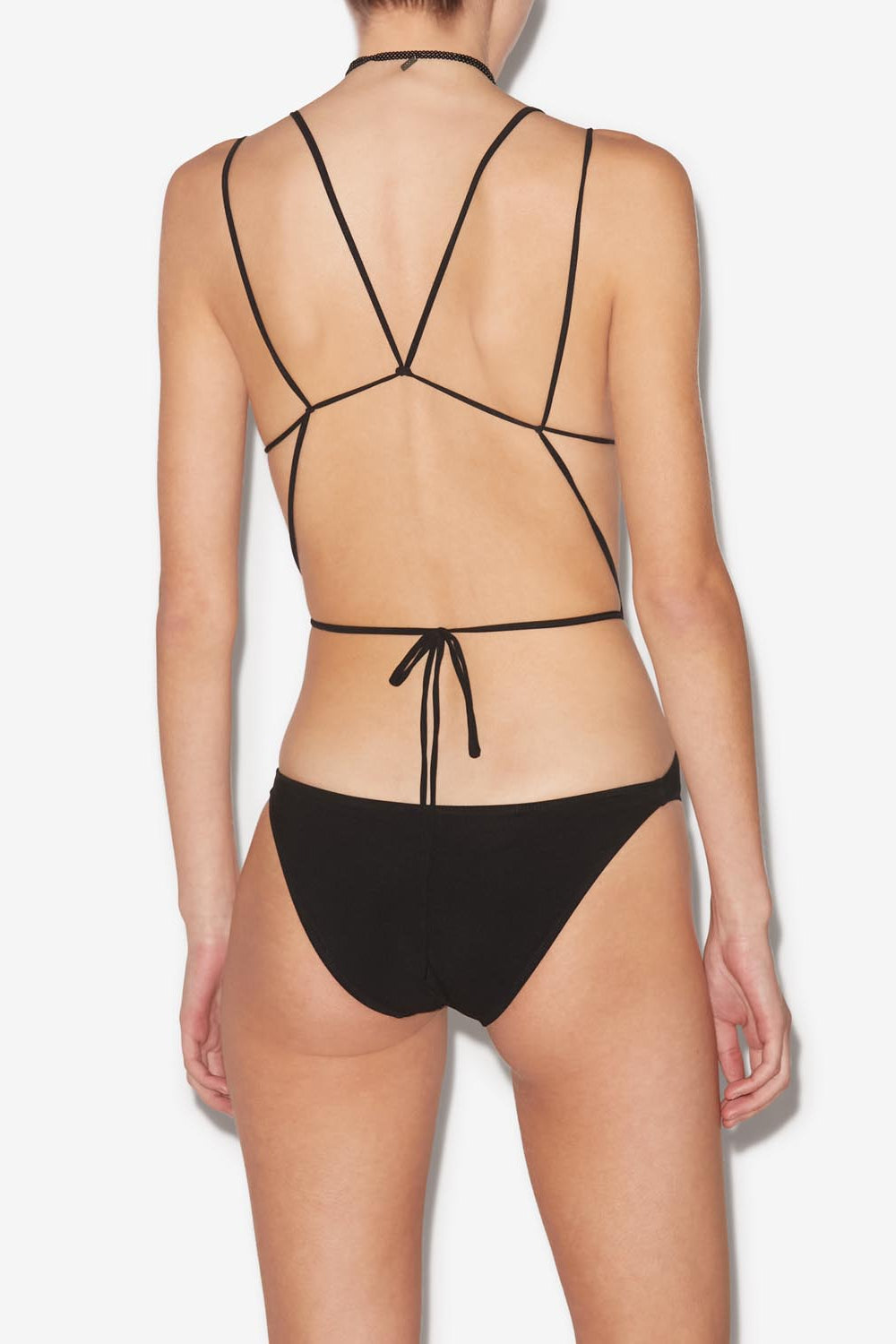 Tenisia one-piece swimsuit - Black - Woman - 5