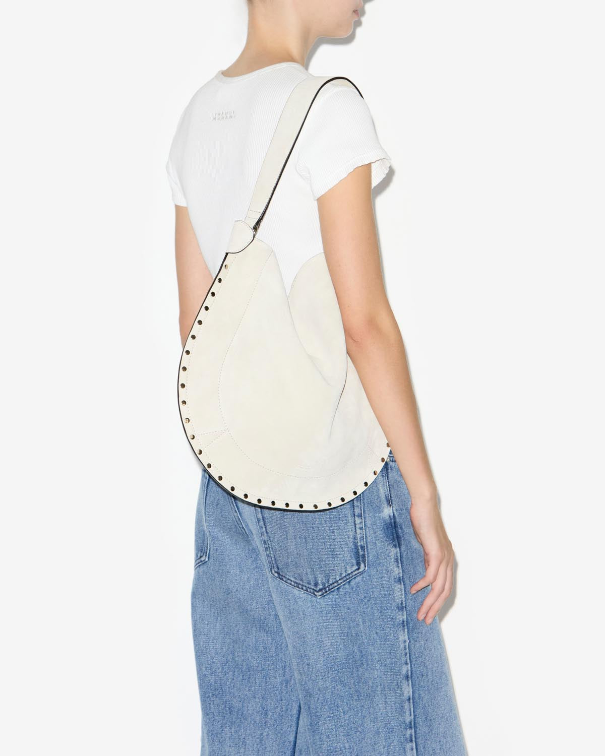 Tasche oskan hobo soft Woman Beige 4