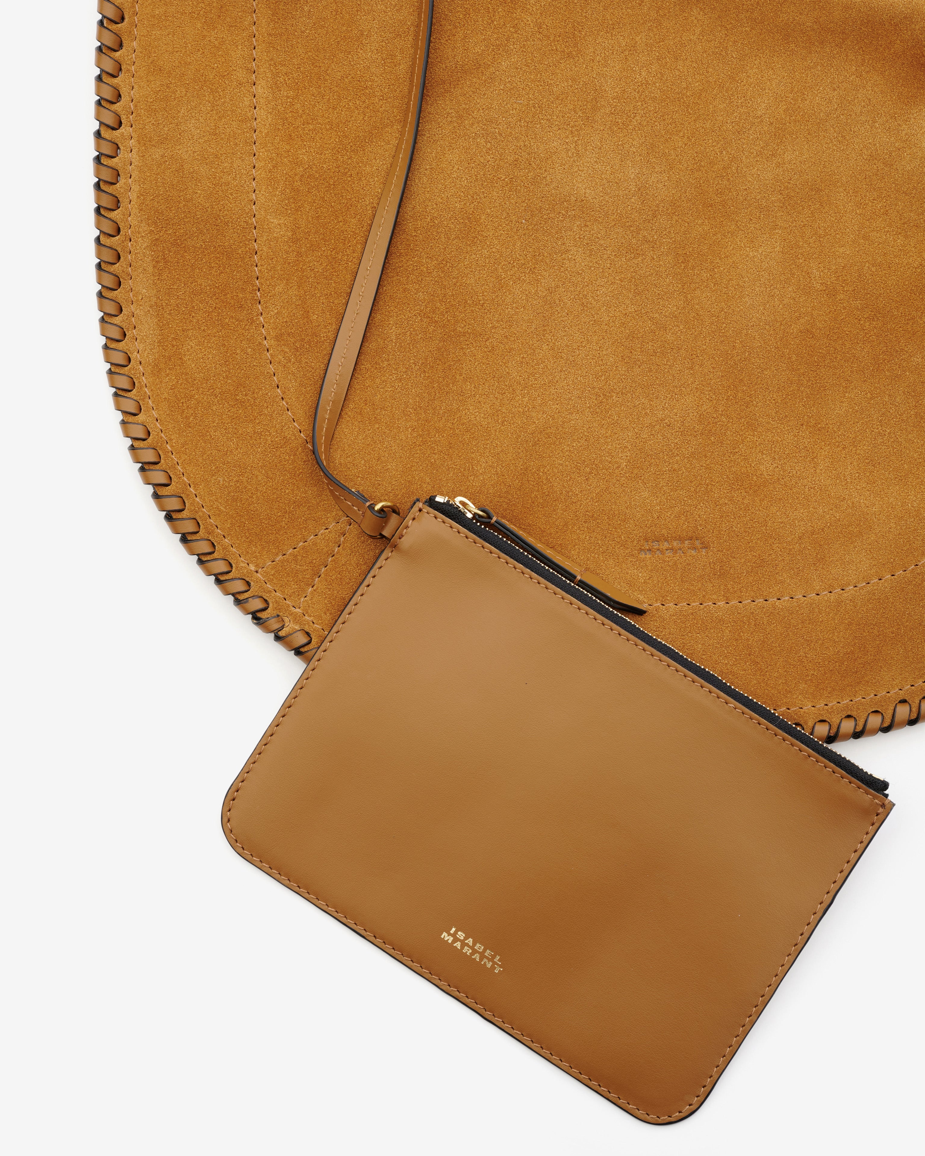 Tasche oskan hobo soft Woman Cognac 3