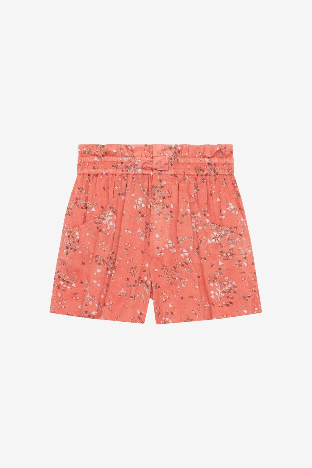 Short fluide en coton imprimé ceyane - Rosé - Woman - 1