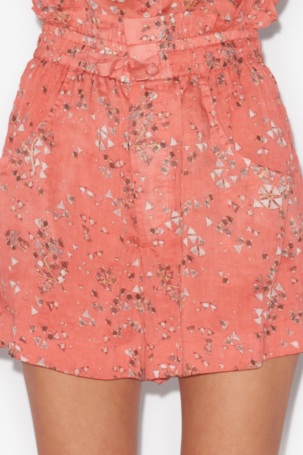 Short fluide en coton imprimé ceyane - Rosé - Woman - 3