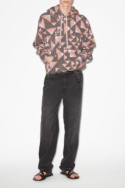 Kapuzensweatshirt marvin - Black-multicolor - Man - 2