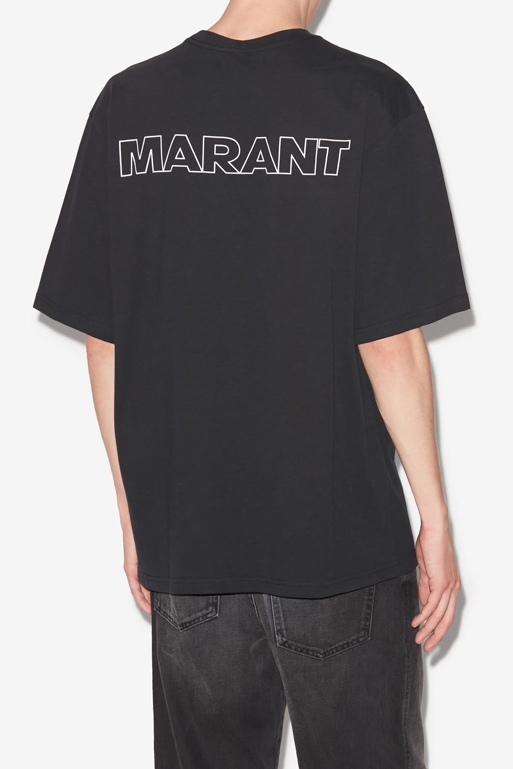 Guizy 저지 소재의 로고 티셔츠 - Black-white - Man - 5