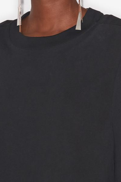 Zaely short cotton t-shirt - Black - Woman - 5