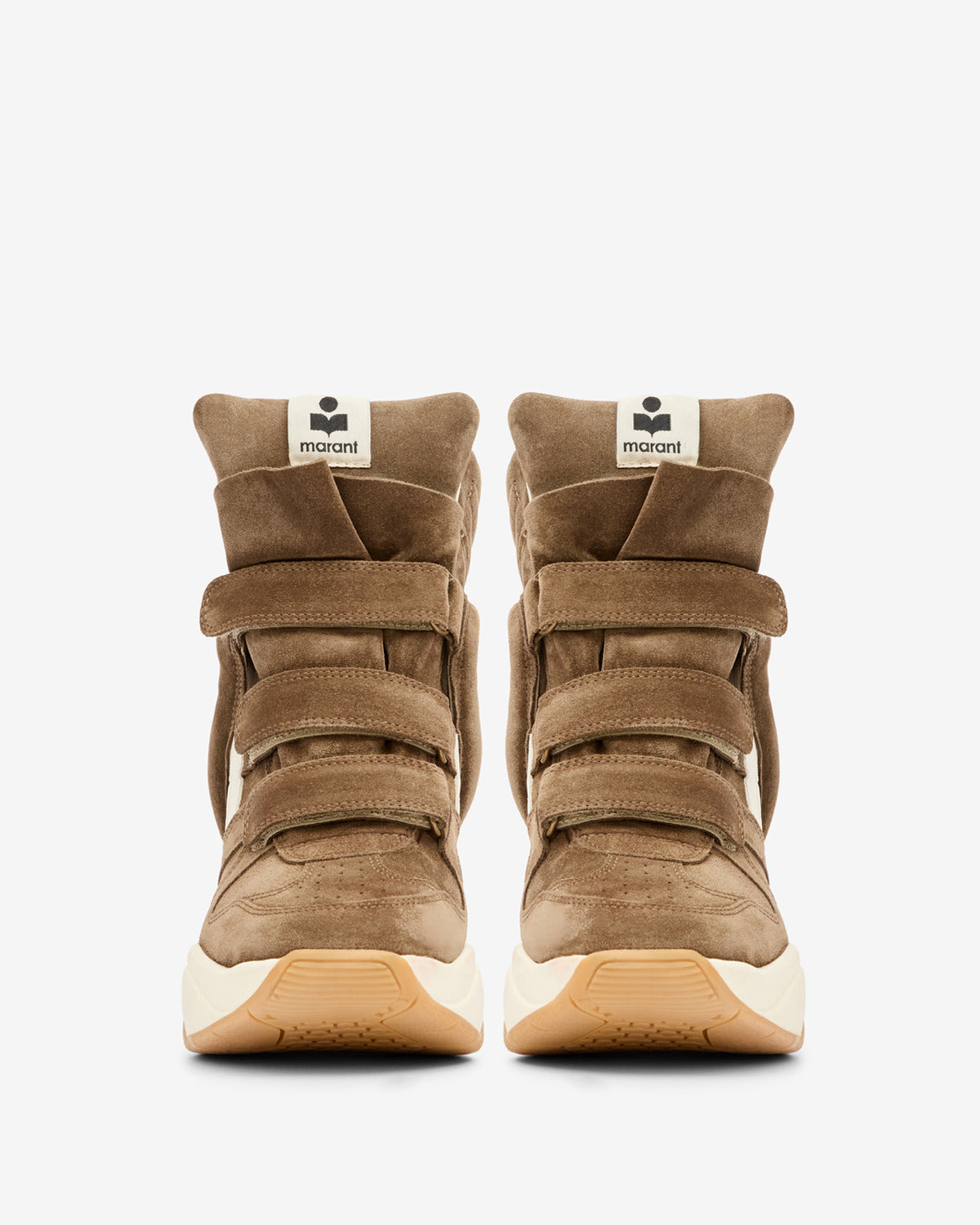 Baskets balskee Woman Kaki-écru 4