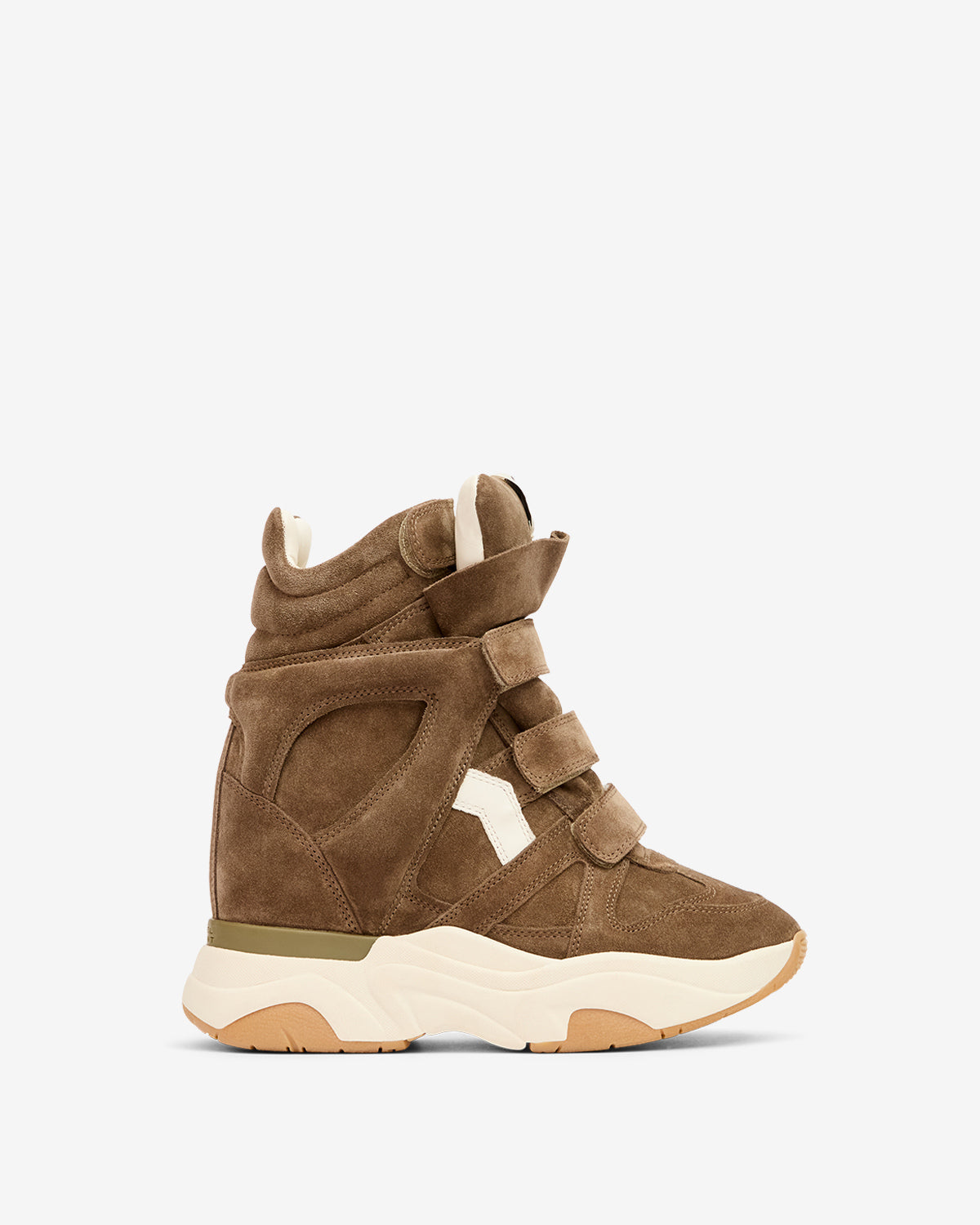 Sneakers balskee Woman Khaki-ecru 4
