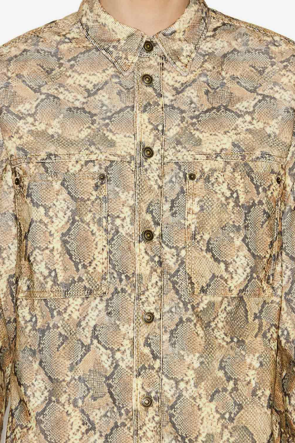 Camisa victor de pana estampada - Sand - Man - 3