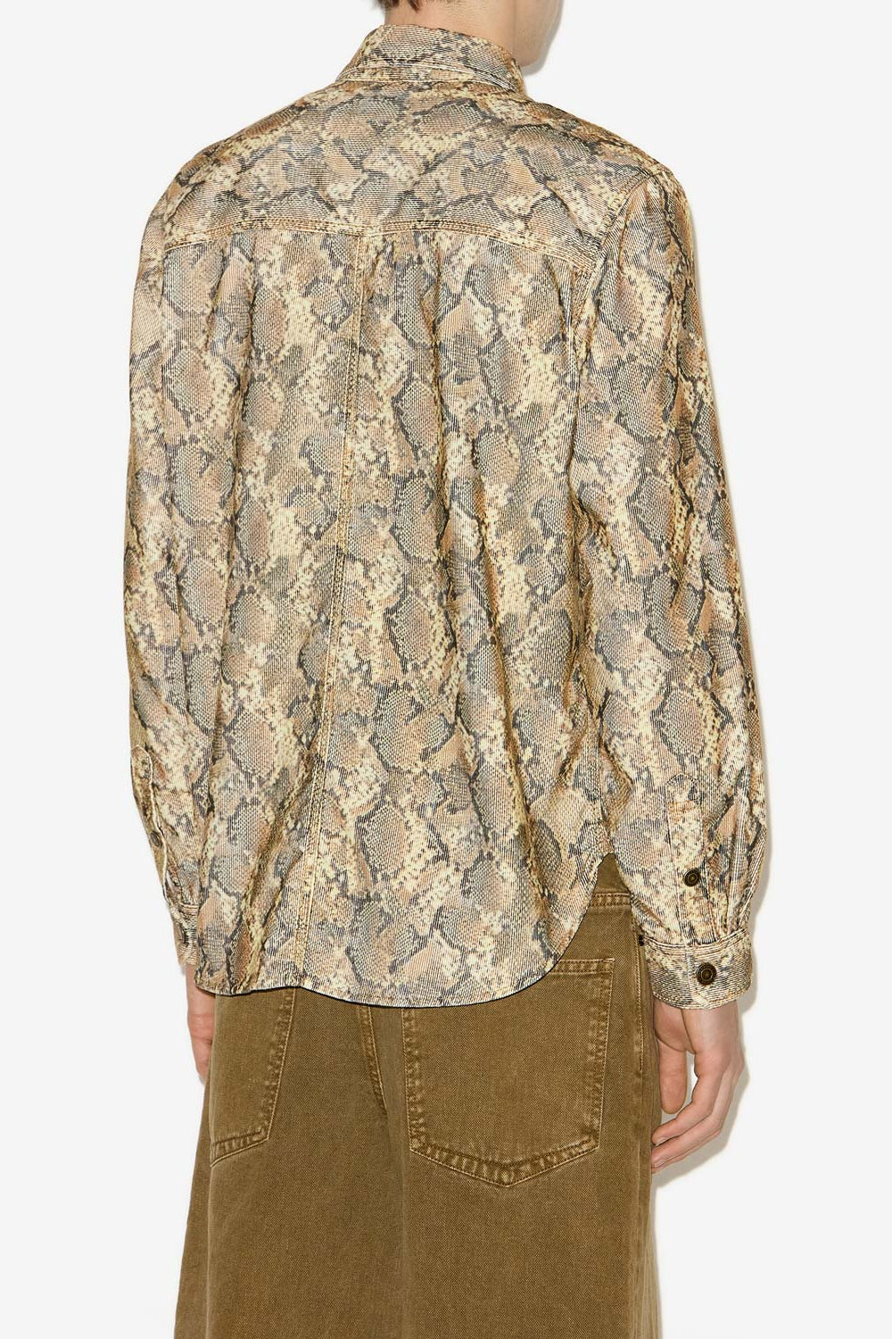 Camisa victor de pana estampada - Sand - Man - 5