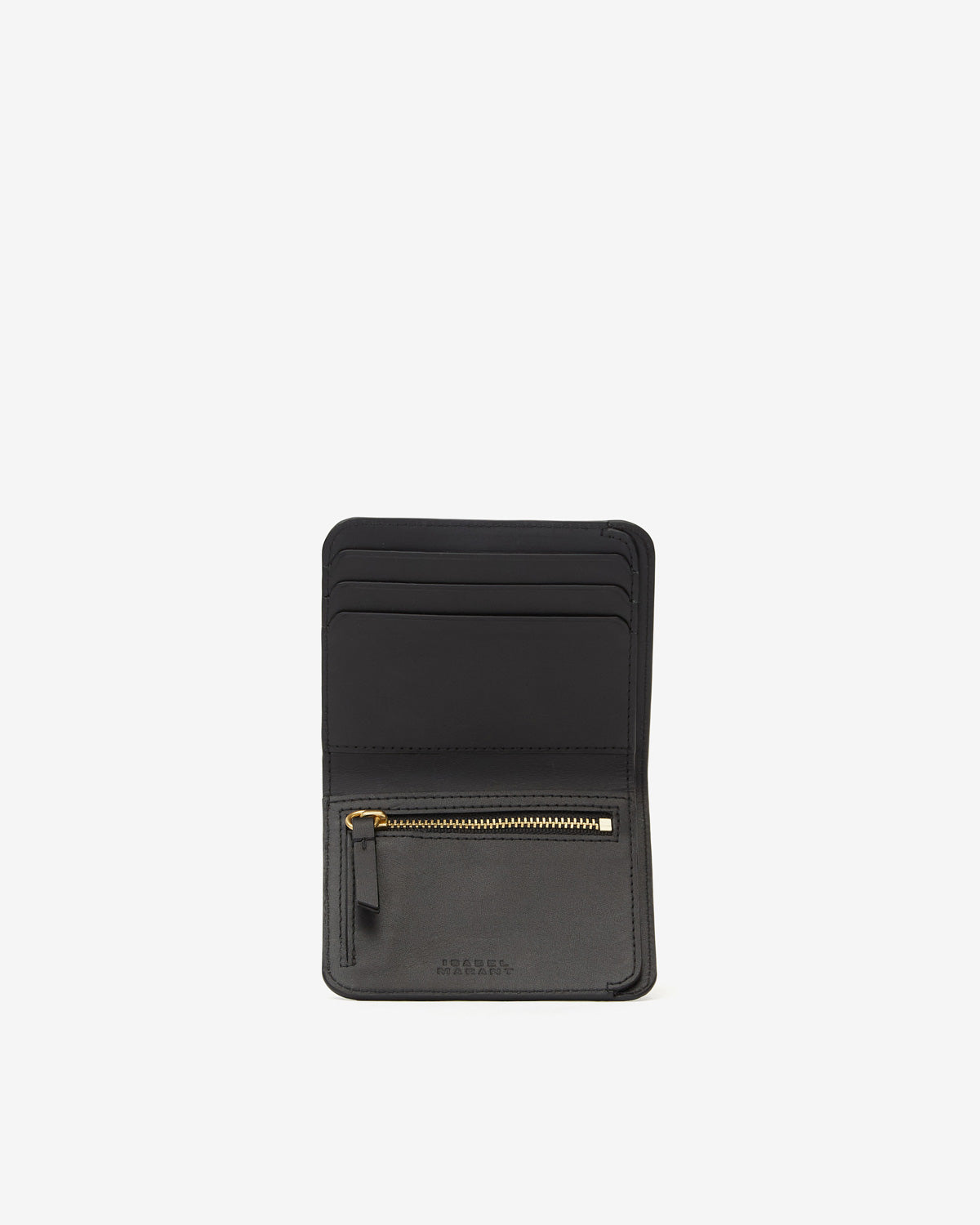 Portemonnaie wallet leather Woman Schwarz 4