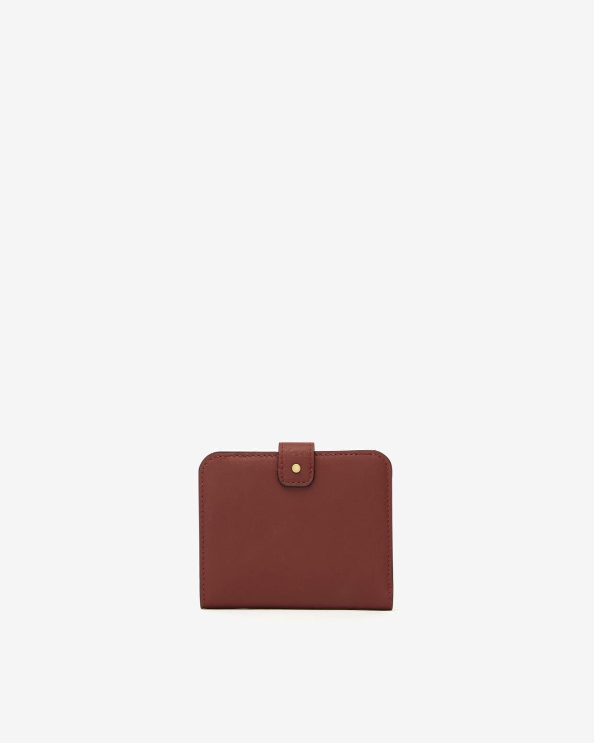 Portemonnaie wallet leather Woman Bordeaux 2