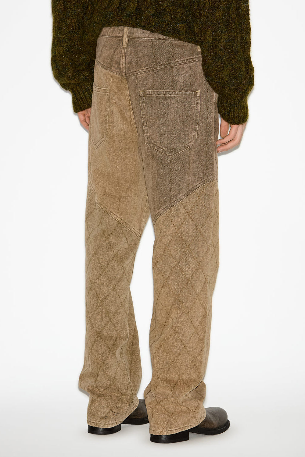 Lockere jeans jorkis im patchwork-look - Bronze - Man - 5