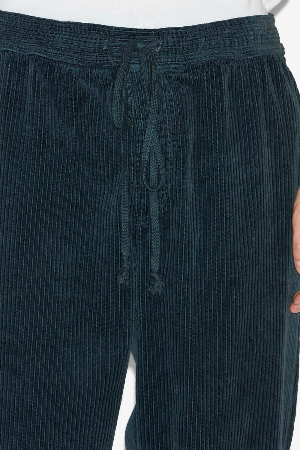 Hose nirlen aus cordsamt - Storm blue - Man - 3