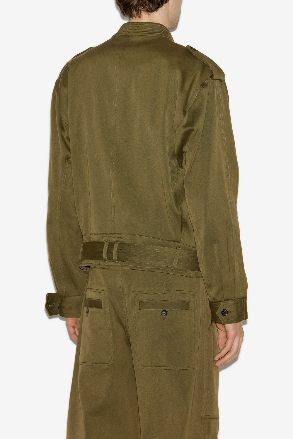 Tomei コットンショートジャケット - ブロンズ - Man - 5