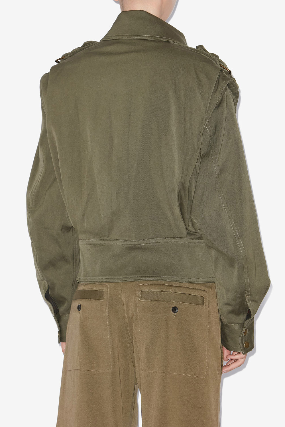 Cashlin short cotton jacket - Bronze - Woman - 5