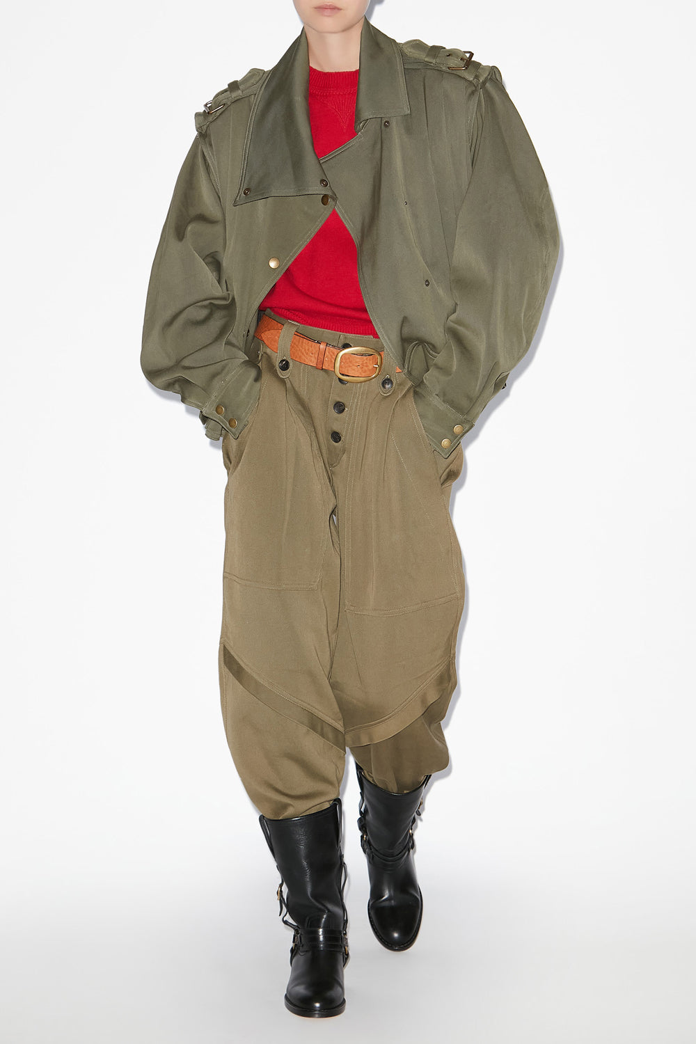 Cashlin short cotton jacket - Bronze - Woman - 2