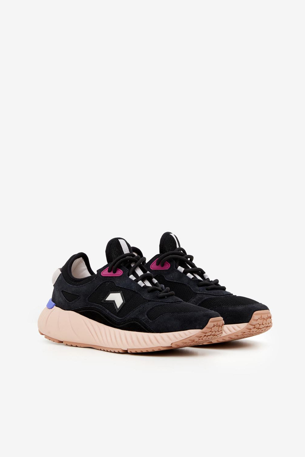 Ewie sporty leather sneakers - Black - Woman - 3