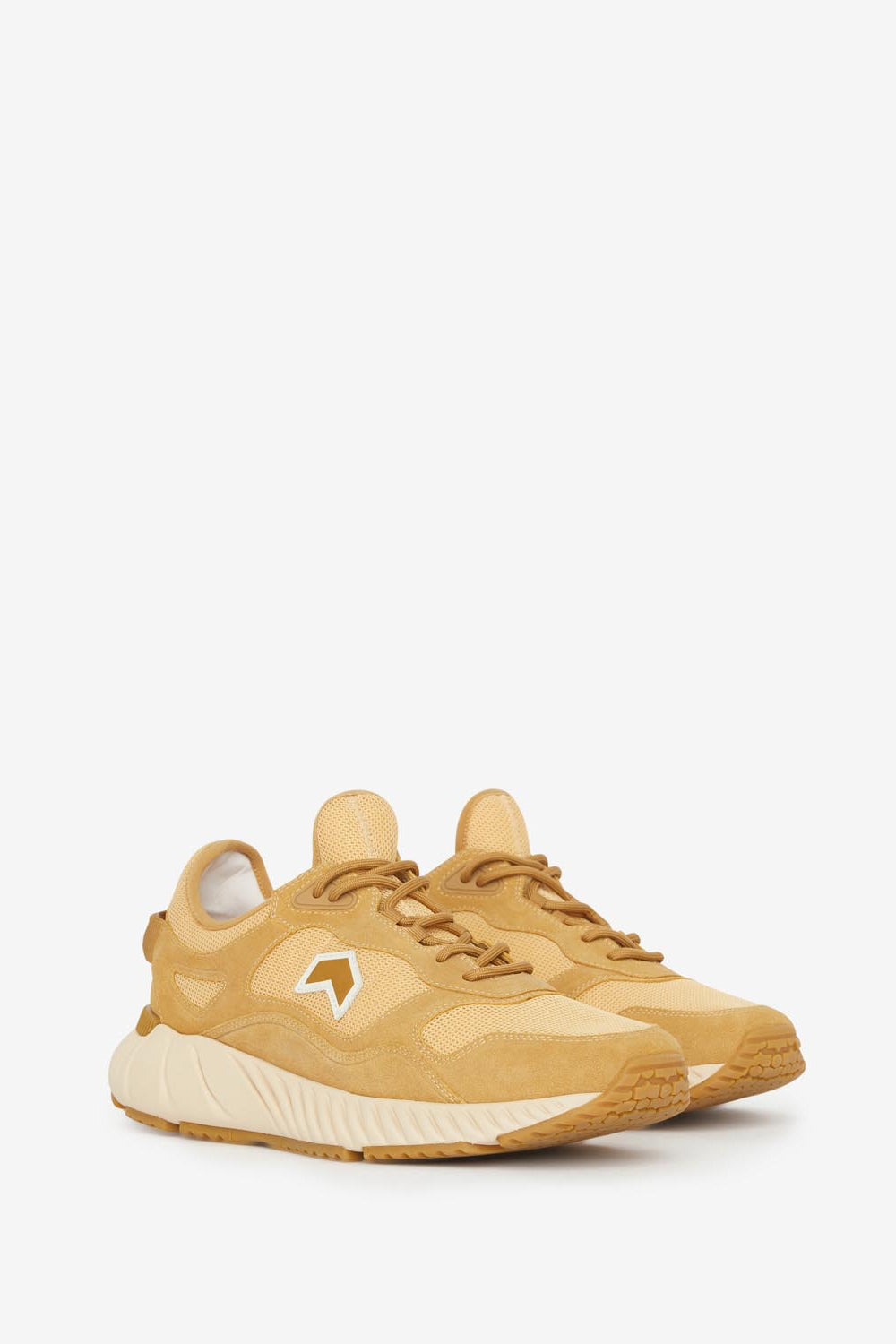 Ewie running style sneakers - Ochre - Man - 3