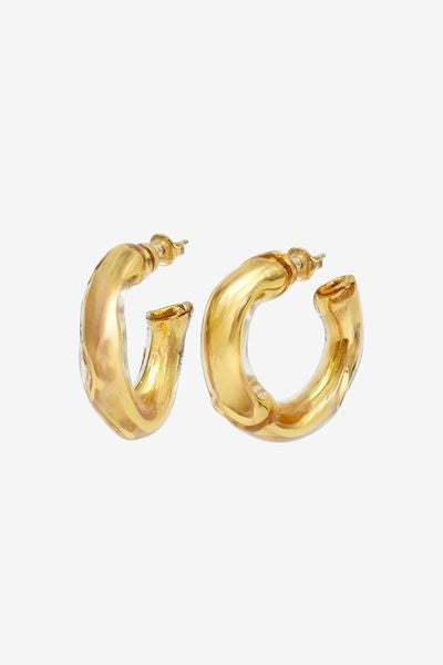 Pendientes hiroki - Dorado - Woman - 1