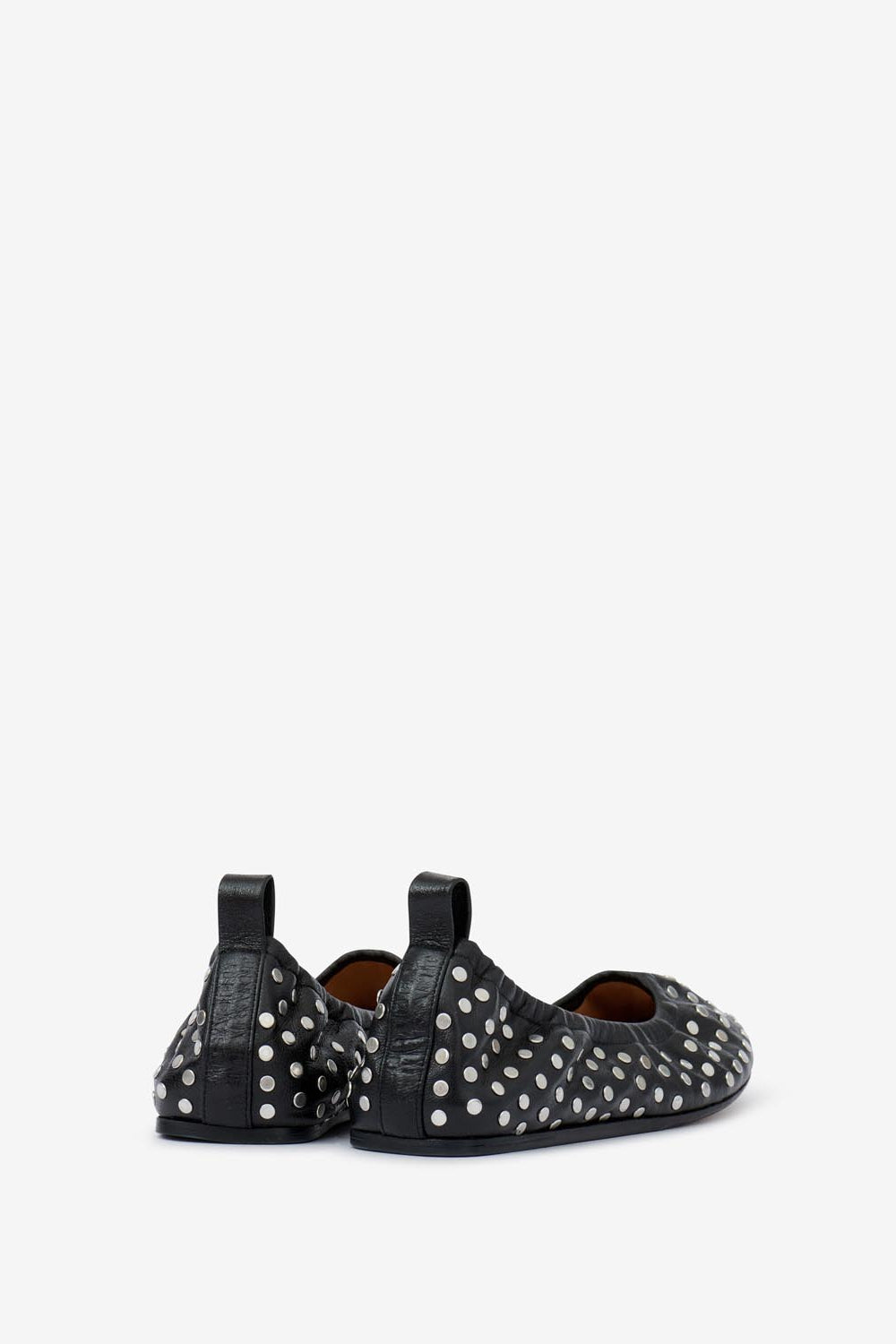 Belna leather ballet flats - Black - Woman - 2