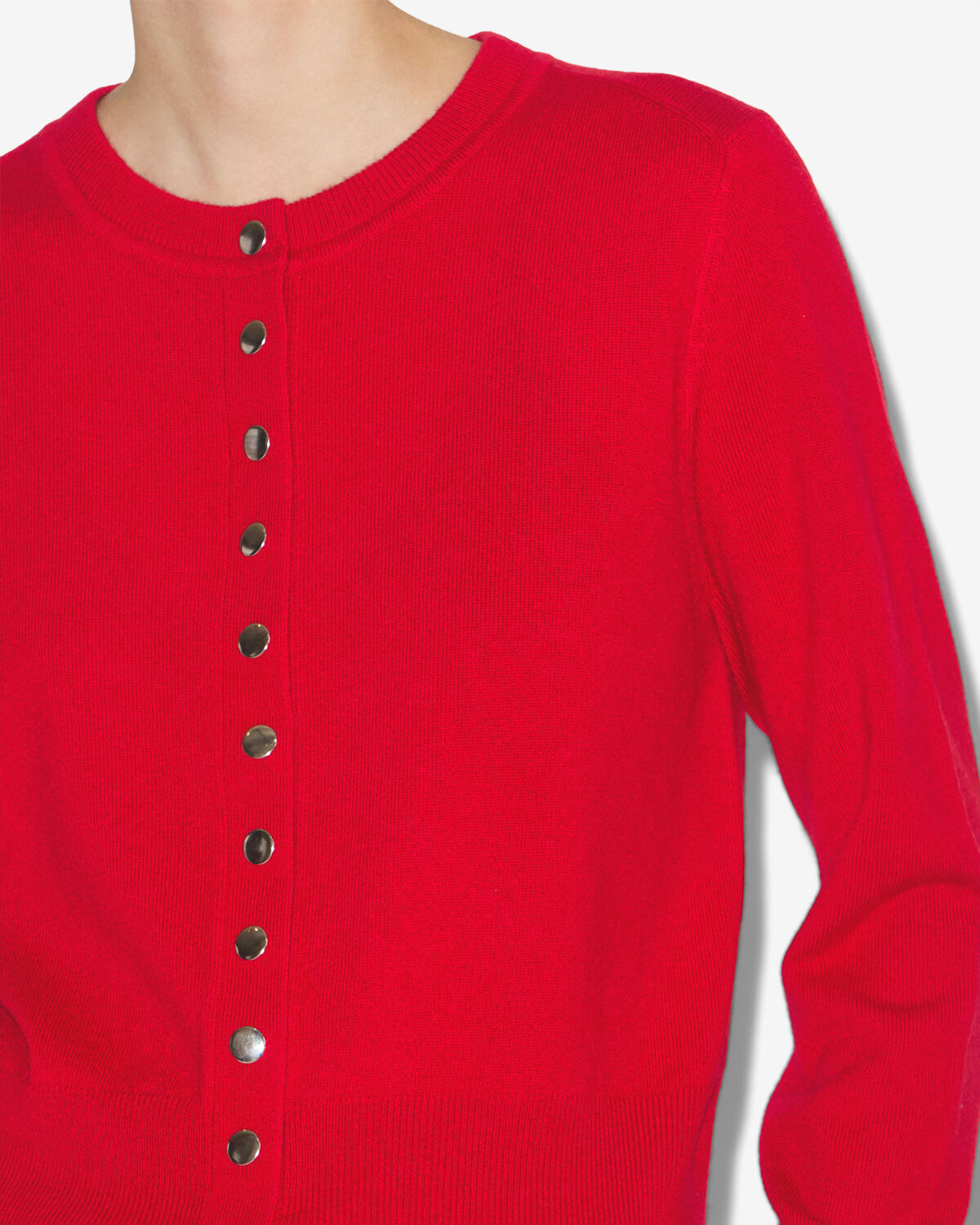 Cardigan idesia Woman Poppy red 2