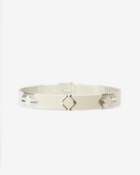 Ceinture tehora Woman Écru-argenté 6